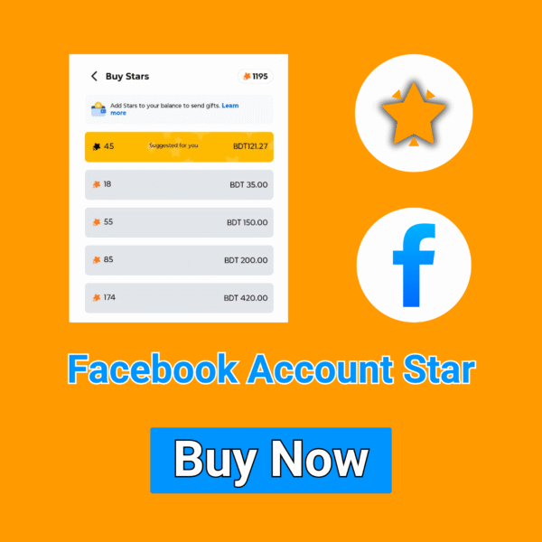 Facebook Account Star